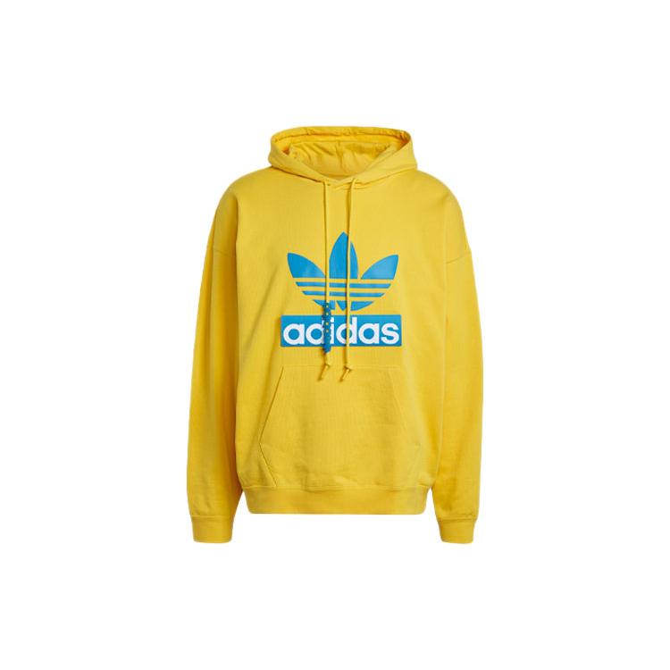 Adidas Originals Худи BIG TREFOIL Мужское Солнечно-желтый H36281 L