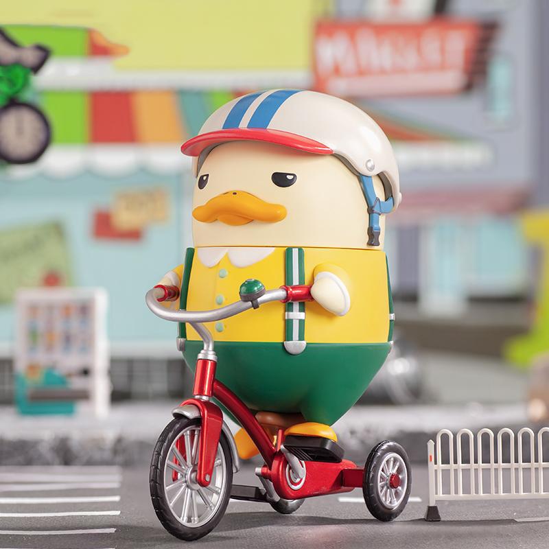 New POP MART DUCKOO Tricycle YA Large Size Trendy Figures 14cm 210950399