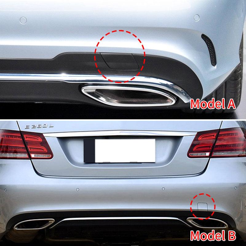 For Mercedes W212 Car Rear Bumper Tow Hook Cover Cap Accessory Replacment For Benz E Class E200 E230 E250 E260 E300 E350 E63 AMG