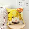 ZZZ Ju Fufu Ju Fufu Zenless Zone Zero cushion cover soft Pillow Case for Sofa Living Room Home office Decor Protective Covers