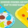 Non-Toxic Baby Painting Drawing Toys Set Black Board With Magic Pen Chalk Painting Coloring Book Funny Toy Painting Blackboard Kid Gifts