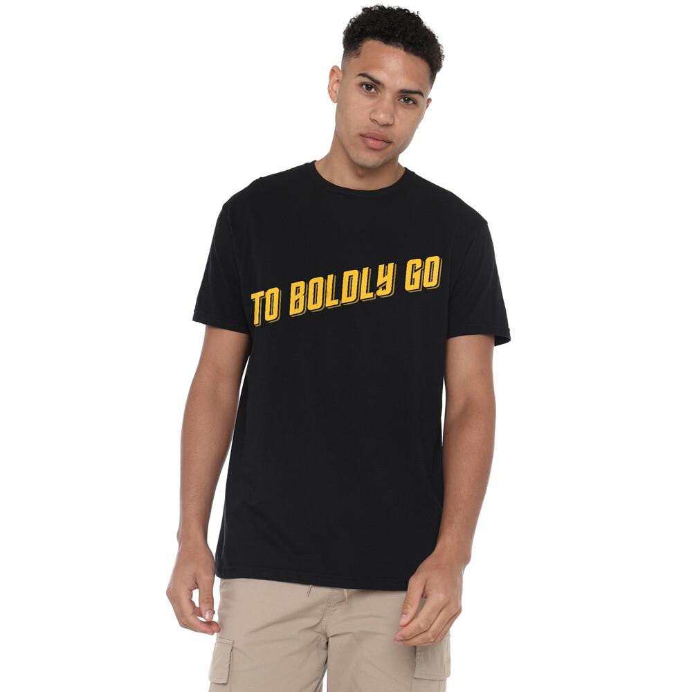Star Trek Boldly Go T-Shirt S-2XL Black S
