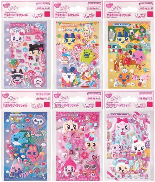 Tamamori Seal Refill Set 6 Pieces