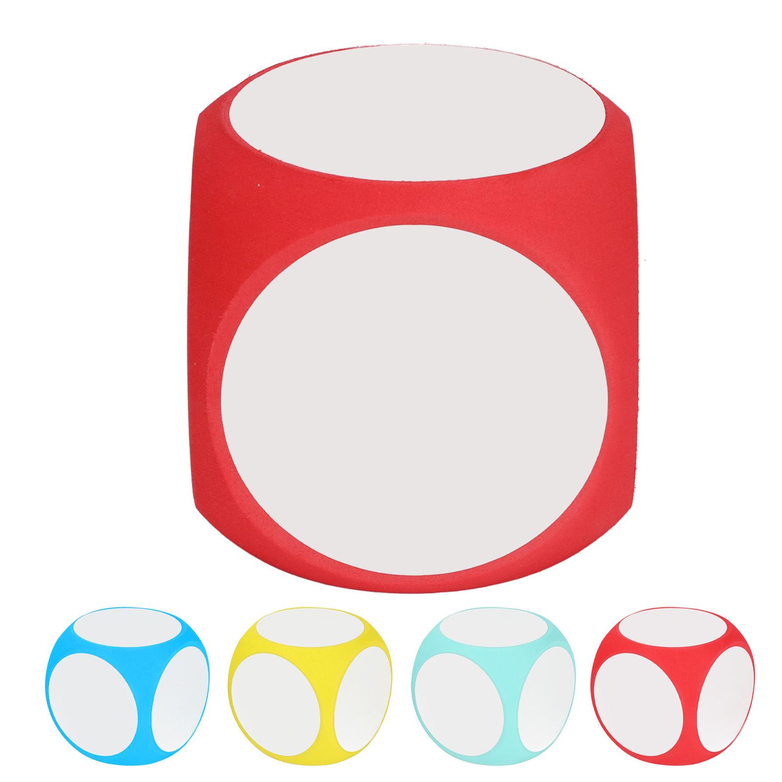 Протираемые кубики кубические портативные очищаемые кубики для письма яркие цветные — фото 5