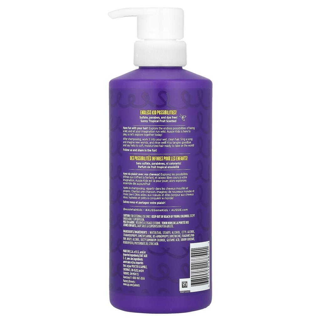 Children's Curly Conditioner Revitalizing Sunny Tropical Fragrance 475Ml (16Fl Oz)
