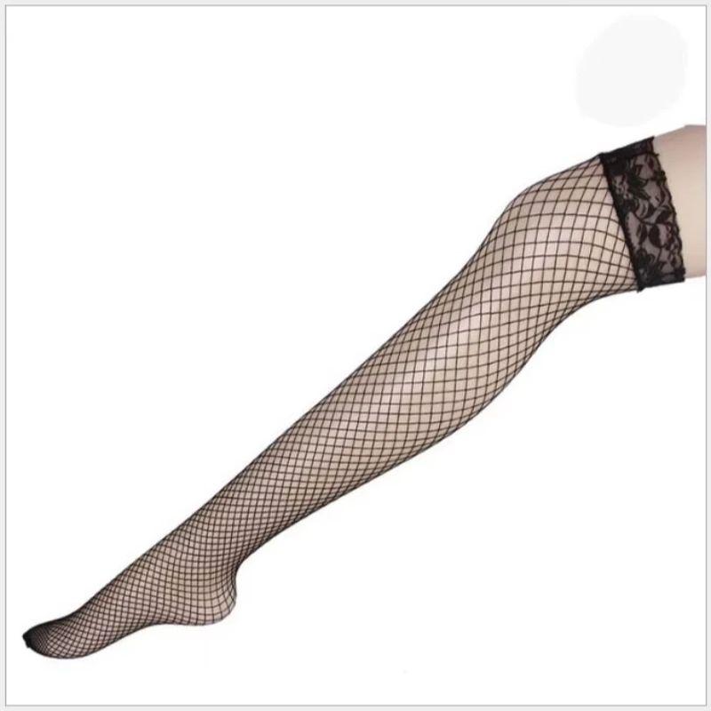 Toucheart 3D Lace Fishnet Stockings Sexy Lace Fishnet Stockings Women's Tempting Fishnet Stockings Solid Color Sexy Underwear