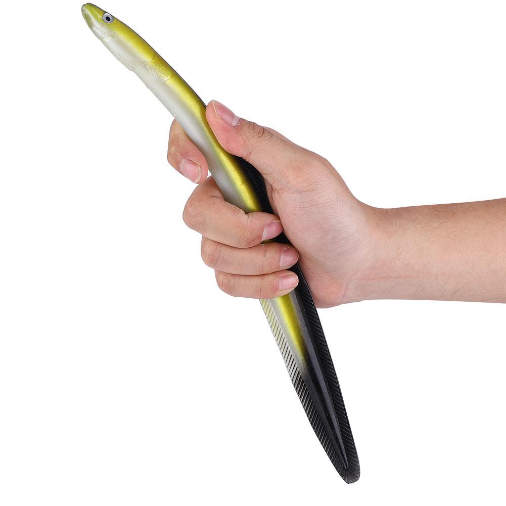 Künstlicher Lebensechter Weicher Kleiner Aalform Angelköder Angelköder Zubehör