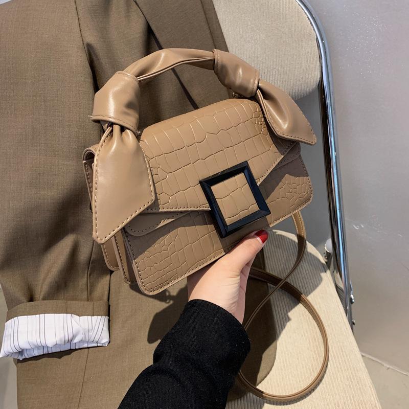 Tasche Damen Sommer Handtasche Tasche Ein Schulter Damen Tasche Mode Umhängetasche Schlicht Ausländischer Stil Kleine Quadratische Tasche