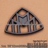 Adesivo Emblema Montante C e Bagagliaio Posteriore Mercedes-Maybach Classe S S450/S680