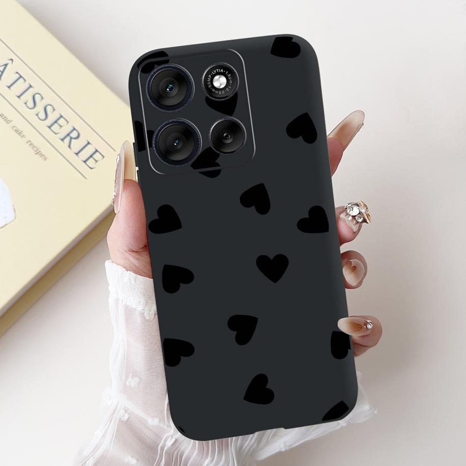 For Motorola Moto G86 G56 5G Case 2025 Fashion Flower Marble Sunset Capa Soft Silicone Phone Cover For MotoG56 MotoG86 5G Bumper