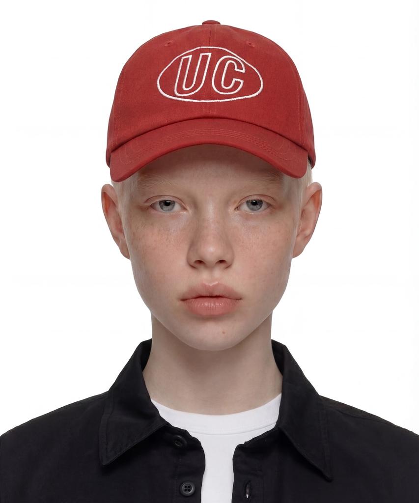 Eondeokeonteulol Cotton Logo Ball Cap Ground Uc / Classic B B / O Red