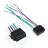 Car Radio Wiring Cable Harness Adapter Connector with Standard Color Codes