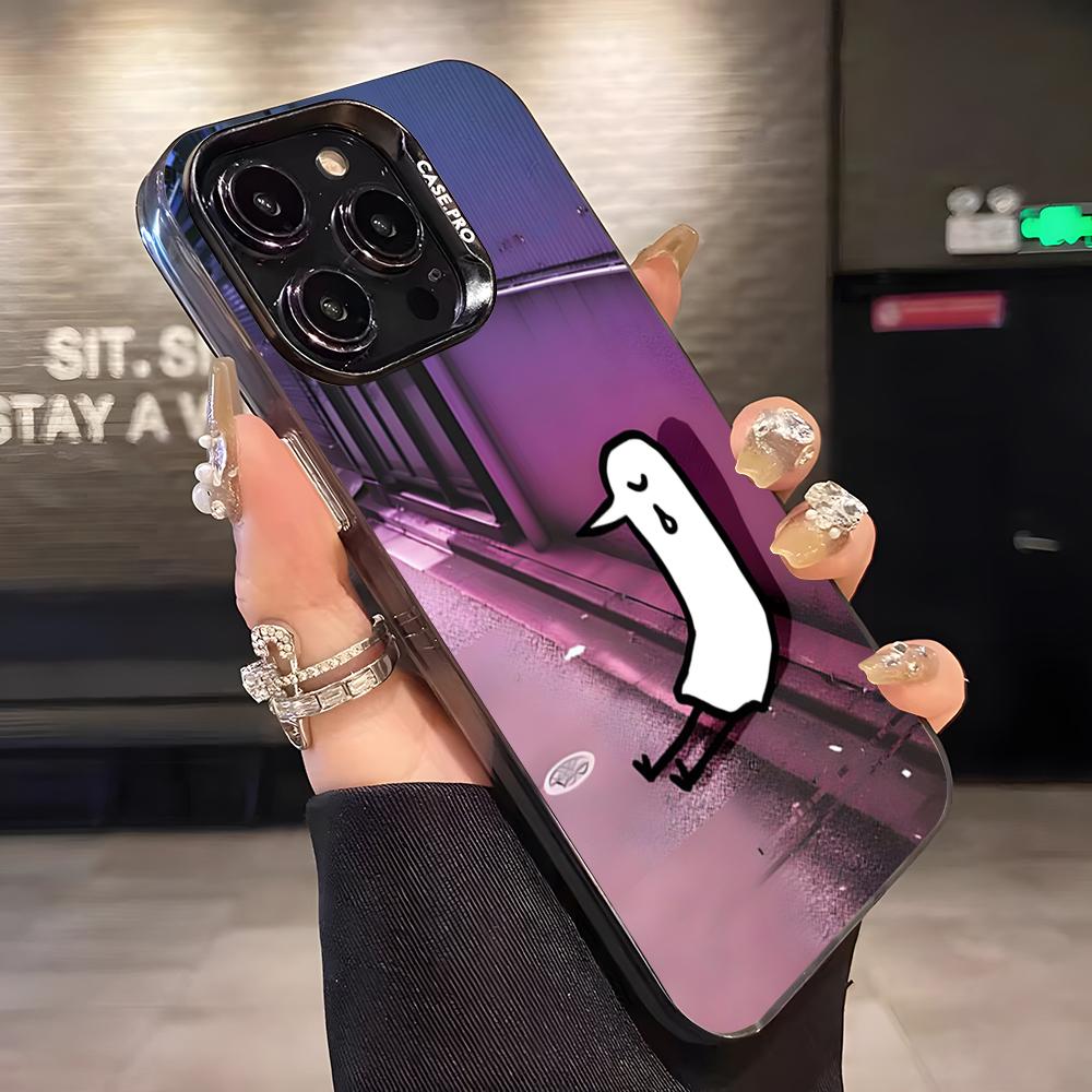 Goodnight Punpun Phone Case For IPhone 17 Pro Max 16 15 14 13 11 12 Mini Xs Xr 8 Plus Se Color Silver Cover