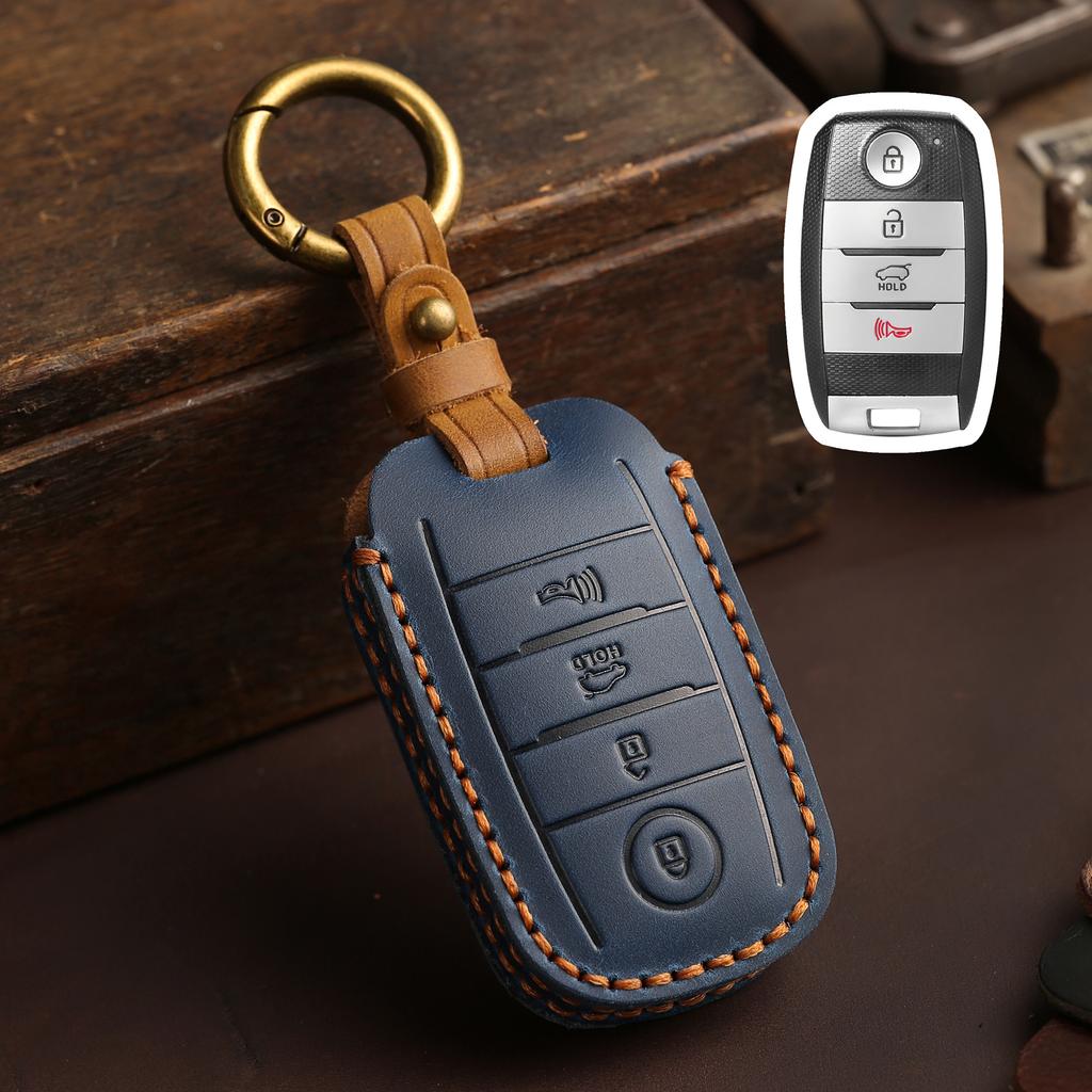 Applicable Kia K3 car key case K4 Smart Run kx3 Yi Run kx57 key case CROSS Sorento K5 leather