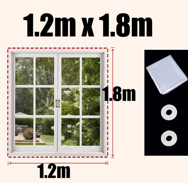 Free Cut Winter Window Seal Film Self Adhesive Thermal Insulation Film DIY Wind Guard Protective Films