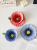 Suits Cute Flower Ceramic Coffee Mug with Tray Plate Artistic High Beauty Afternoon Tea Latte Coffee Cup Plate Dish Set