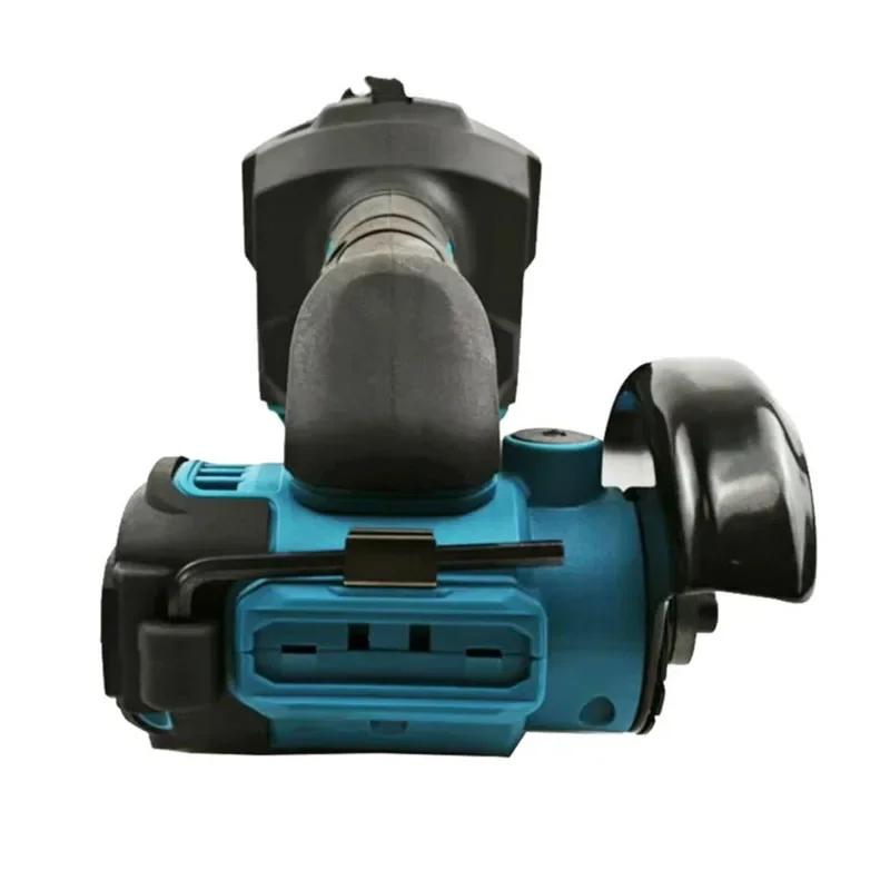 18V Battery 3 Inch Mini Angle Grinder Cutting Machine Cordless Electric Grinding Polishing Cutting Power Tools Fit Makita