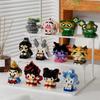 Nezha Aobing Micro Building Blocks Shengongbao Cartoon 3D Assembly Model Guardian Beast Mini Bricks Toys For Kids Gift