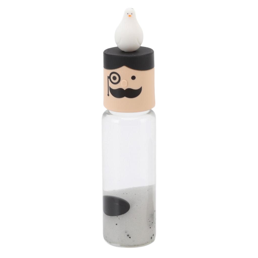 Ferrofluid Display Toy Magnetic Liquid Stress Relief Educational Cylindrical Ferrofluid Toy Black