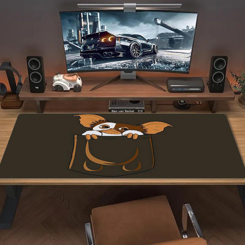 Gremlins Print Cushion Non-slip Laptop Tablet Big Mousepad XXL Mat Mini PC Playmat With Lock Edge