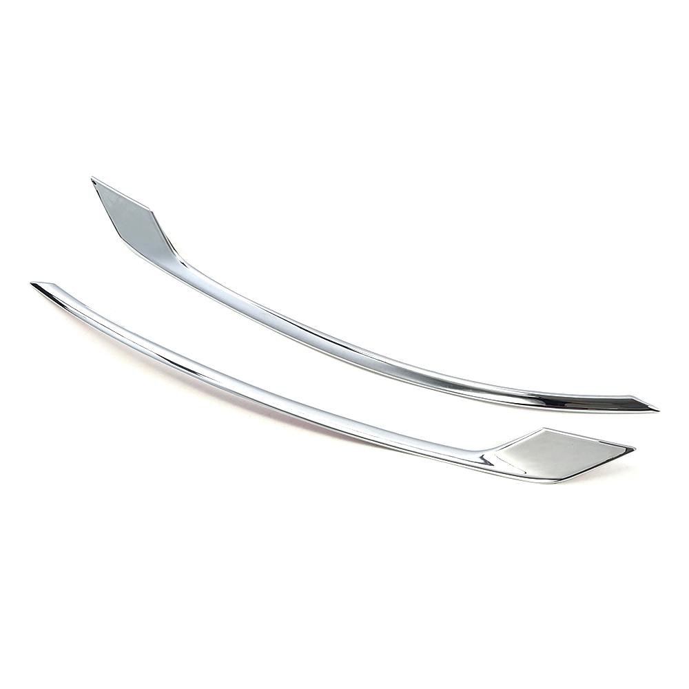 Pentru Volvo XC60 2018-2022, cromat, fară de ceață față, fară de ceață spate, acoperire, cadru ABS exterior