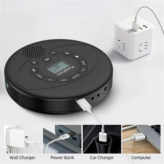 Bluetooth Portable CD Player for Home, Replay, Early Education & MP3 Playback