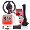 Metal Detector, 152.4 Mm, Lightweight Metal Detector with LCD Display, P68 Waterproof Search Coil
