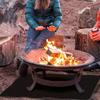 BBQ Fire Blanket Camping Fireproof Cloth Fire Pit Mat Picnic BBQ Pad High-Temperature Anti-Scalds Flame Retardant Rugs
