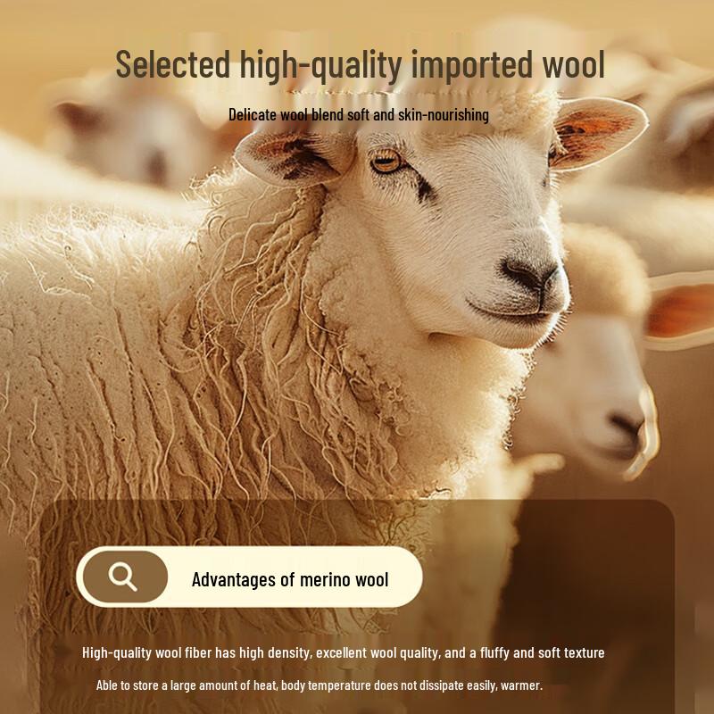 Men's Thickened Wool-Lined Thermal Vest