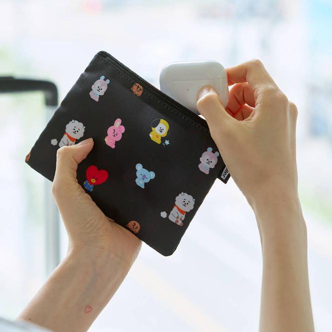 BT21 Travel Pouch Small or Medium Size