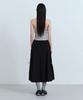MUSINSA STANDARD WOMAN Women'S Nylon Luchid Long Skirt [Black]