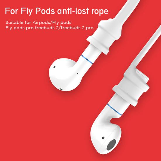 Anti-lost Silicone Bluetooth-compatible Earphone Rope for Xiaomi Air 2 for AirPods 1/2