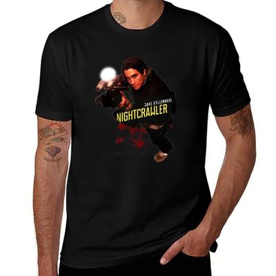 Nightcrawler  Verwenden Sie Zoom und ruhige Hände T-Shirt Arbeit Täglich Kurzarm Top