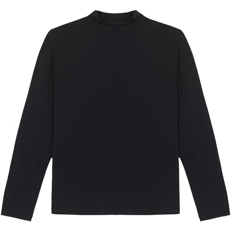 Tongniu Women's Cotton Modal Stretch Half-Turtleneck Base Layer