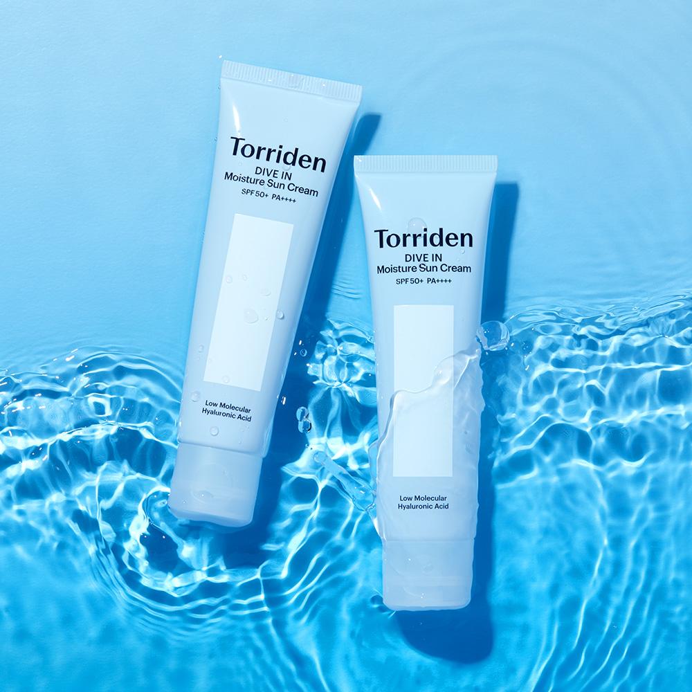 Torriden Dive-In Watery Moisture Sunscreen SPF50+ PA++++ 60ml, Korean