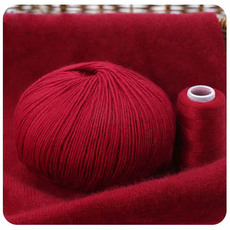 Cashmere Yarn Plush Mohair Knitting Thread Soft Baby Cotton Yarn For Cardigan Scarf Shawl Sweater Crochet DIY Handmade Yarn