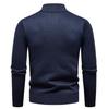 Herren 2025 Herbst/Winter Halb-Reißverschluss Freizeit Pullover Pullover mit Samtstrick
