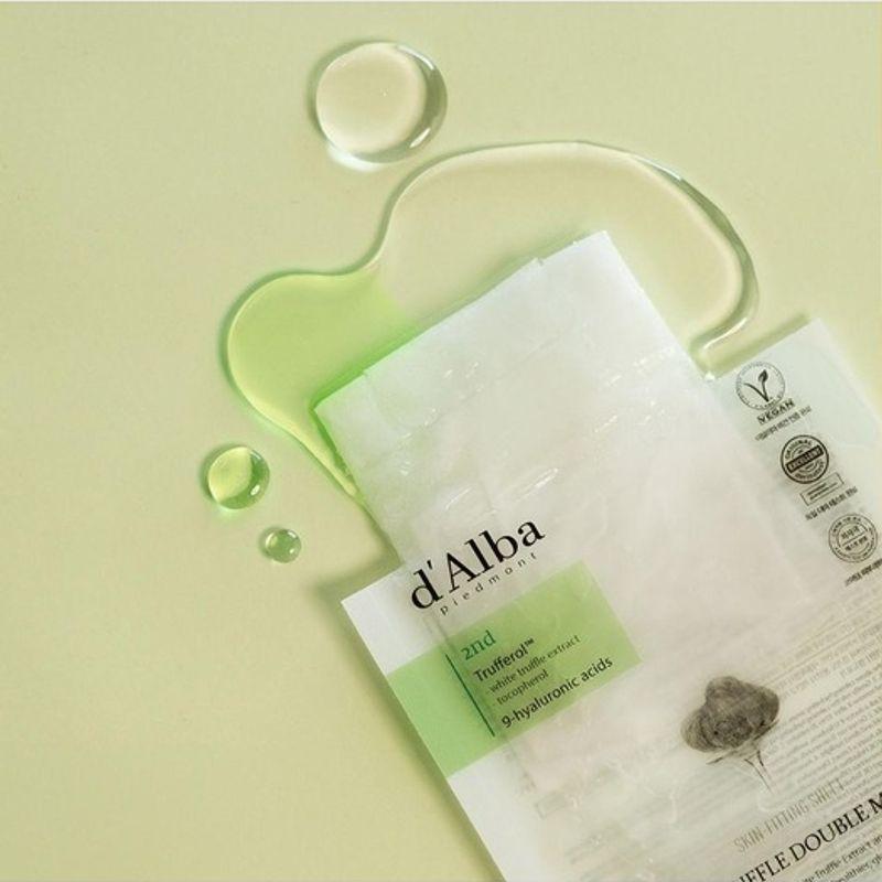 White Truffle Double Mask Pack (Soothing/Moisturizing) 1 Sheet