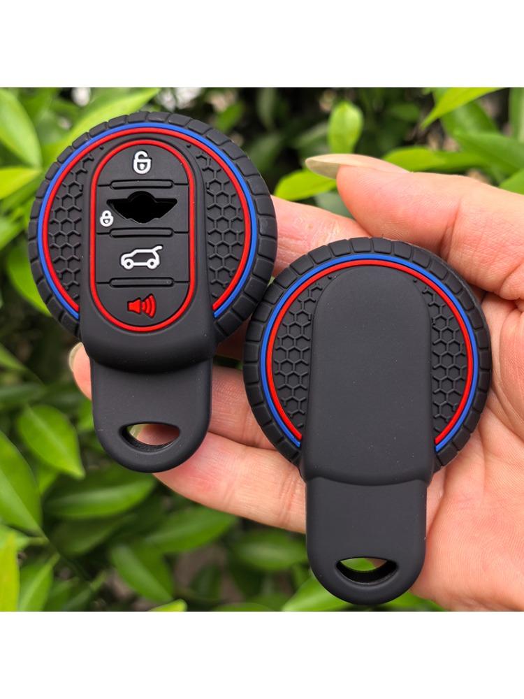 3/4-Tasten Silikon Auto Schlüsselhülle Abdeckung Schale für BMW Mini COOPERS ONE JCW F56 F55 F54 F57 F60 R55 R56 R57 R58 R59 R60 S Roadster