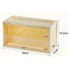 1 Pack Stackable Collectible Display Case With Motion Sensor LED Lights For Action Figures Mini Toys Durable Clear Showcase Box