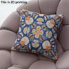 Bohemian Mosaic Floral Fruit Pillow Covers Pattern Cushion Cover Suitable for Sofa Bedroom Car Pillow Cover