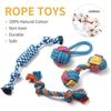 Toozey Jouet pour Chien - 7 Jouets Durables pour Chiots et Petits Chiens - Peluche Non Toxique en Coton Naturel