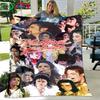 Calda Moda Pop Star M-Michael Jackson Coperta in Flanella per Adulti e Bambini Decorazione Divano Letto Coperta Portatile Regalo