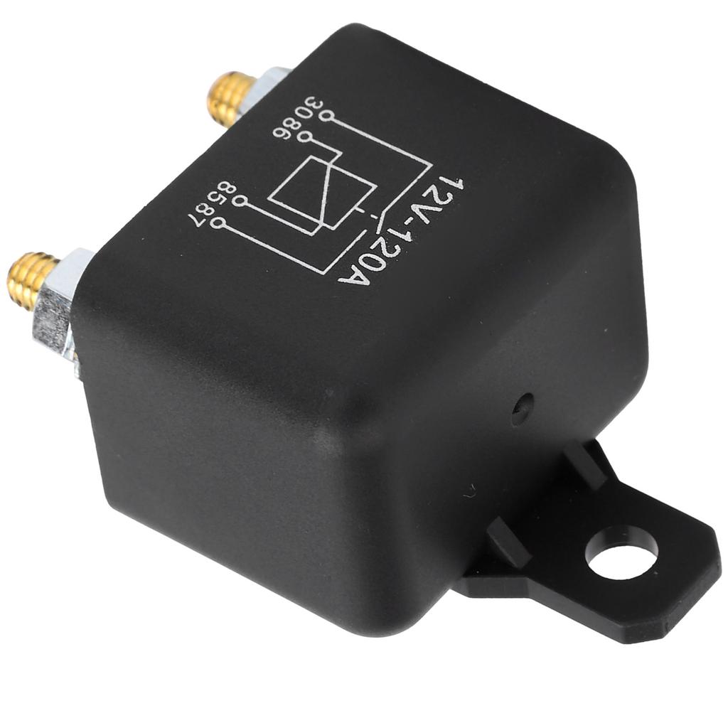 Start Relay 4?Pin Normally Open Lightweight Replacement Part for Car 12VDC 120A