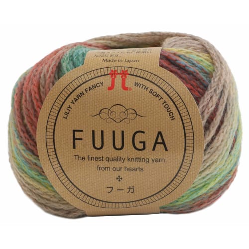 

Пряжа Hamanaka Fuga Extra Thick Col.18 Multi Series 40g приблизительно. 120м 0018