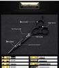 FGL 6" Black Dragon Hairdressing & Barber Scissors Set