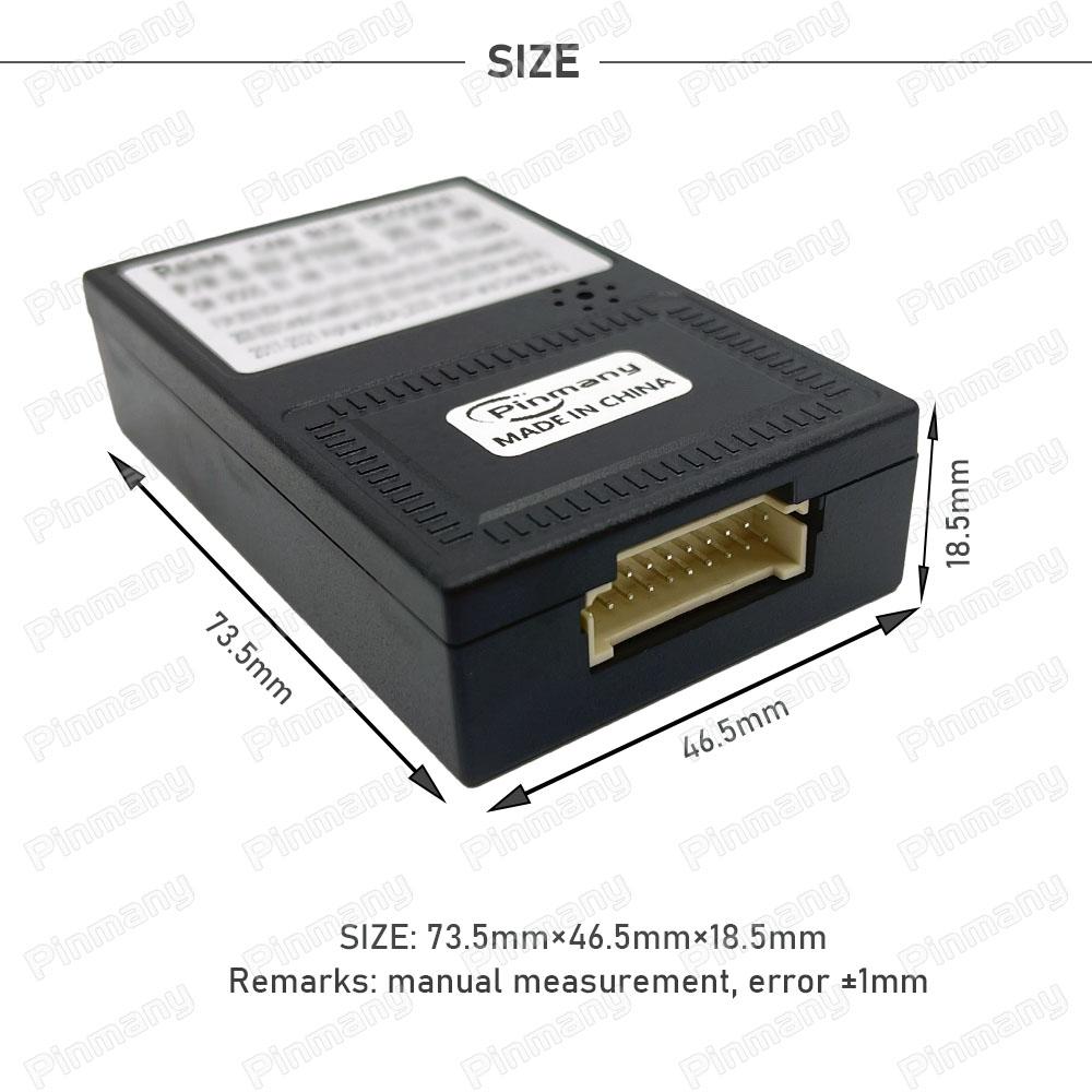 Décodeur CAN Bus Autoradio RAISE G-RZ-FD60 pour Ford Tourneo Mondeo Focus S-Max Ecosport Fiesta Edge Everest Kuga Taurus Titrnium