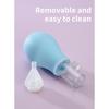 1PACK newborn baby nose suction device, cold nose cleaner, baby anti-reflux silicone nose suction device