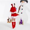 New Christmas Costume Girls Halloween Party Uniform Santa Claus Clothing Performance Costume Shawl