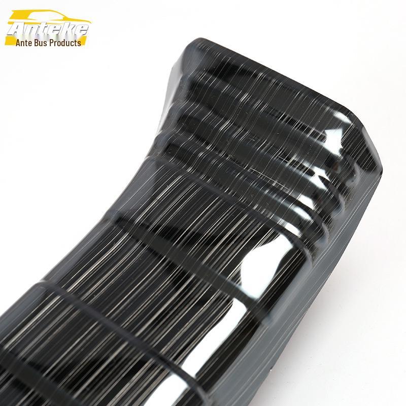 Stainless Steel Tailgate Trunk Guard for 2018 Sienna: Rear Plate Sequin Protection Accessory